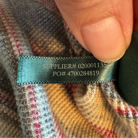 Lauren Ralph Lauren Aztec print waffle knit drop waist cotton dress - Picture 8 of 8